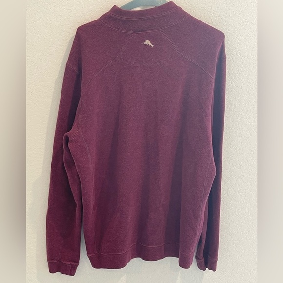 Tommy Bahama Reversible 100% Cotton long sleeves Sweatshirt size Medium - Picture 5 of 12